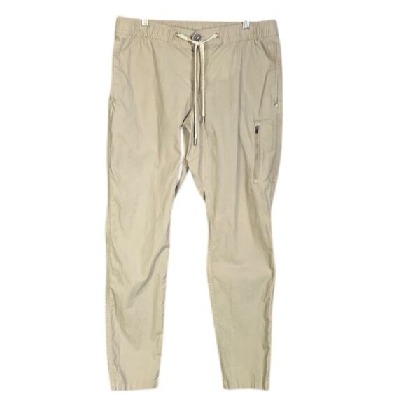 Vuori Men's Ripstop Pants in Tan Men's Small - Picture 2 of 5